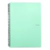 Spirálový blok PP PASTELINI A5/60 listů, zelený