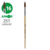 Štětec kulatý JUNIOR č. 2 16 251 Natural