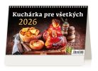 Stolní kalendář 2026 Kuchařka pro všechny
