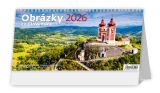 Stolní kalendář 2026 Obrázky ze Slovenska