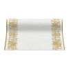 Středový pás AIRLAID  40 cm x 24 m Golden ornament