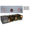 Světelný řetěz 10 LED teplá bílá, průměr 6 cm