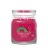 Svíčka Yankee Candle - SPARKLING WINTERBERRY, střední