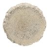 Talíř organického tvaru 40 cm, zlatý