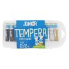 Tempery v boxu 12 ks 12 ml (10 + zlatá a stříbrná)
