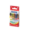 Trojhranné pastelky CENTROPEN 9531/6, průměr 10 mm, omyvatelné, zářivé barvy