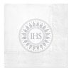 Ubrousky PAW 33x33cm Blessed Time Silver