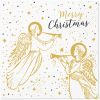 Ubrousky PAW L 33x33cm Angel with Trumpet