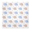 Ubrousky PAW L 33x33cm Baby Elephants blue