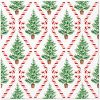 Ubrousky PAW L 33x33cm Candy Cane Forest