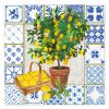 Ubrousky PAW L 33x33cm Citrus tree