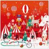 Ubrousky PAW L 33x33cm Winter Wonderland Christmas