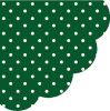 Ubrousky PAW R 32 cm Dots Dark Green