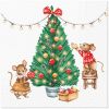 Ubrousky TaT 33x33cm Tiny Christmas