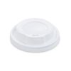 Víčko vypouklé (PS) bílé Ø80mm [100 ks]