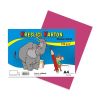 Karton kreslící A4 180g / 50 list. růžový