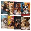 Zošit A4, 40 listový - linajkový 444 - Exclusive - Animal