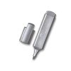 Zvýrazňovač Faber-Castell 1546 Metallic - stříbrný
