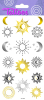Samolepky TT 153162 Sun and moon