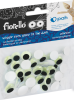 oči samolepící  12mm 50ks fluorescenční 170-2560