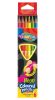 pastelky Colorino trojhranné Neon 6ks