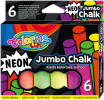 křídy Colorino chodníkové  6ks neon