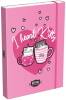 box na sešity A4 Kittok Heart Kitty 24