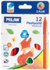 pastelky Milan plasticolorky 12ks