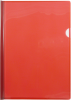 desky s lištou A4 na 30l červené