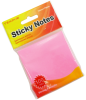 bloček samol.neon 75 x 75 závěs růžový