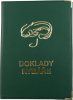pouzdro na rybářské doklady zelené