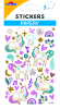 Samolepky SP 145107 Unicorns blue and pink