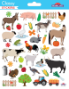 Samolepky CLS 211416 Farm animals