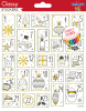 Samolepky vánoční CLS 212045 Advent Numbers Coloring