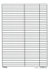 podložka  A4 papírová linka-čtvereček 6043