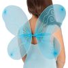Carnival Toys Křídla motýlí modrá