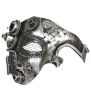 Widmann Škraboška steampunk  stříbrná luxusní
