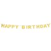 Boland Girlanda Happy birthday zlatá