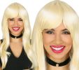 Fiestas Guirca Dámská blond dlouhá paruka 80´léta