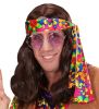 Widmann Paruka hippie hnědá dlouhá pánská