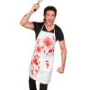 Boland Halloweenská bílá zakrvácená zástěra