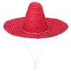 Boland Mexické sombréro Puebla červené