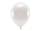 PARTYDECO Sada 10 bílých perleťových balónků 30 cm