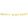 Boland Girlanda Happy birthday zlatá