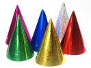 Partydeco Holografická párty čepička