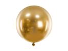PARTYDECO Latexový balónek zlatý lesklý 60 cm