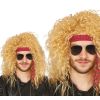 Fiestas Guirca Pánská paruka rocker blonďák s čelenkou