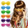 Boland Párty brýle retro v neonové barvě : Varianta - fialová
