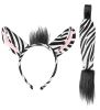 Widmann Set zebra ocásek a čelenka