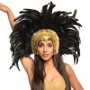 Boland Velká čelenka Samba z peří zlatá
